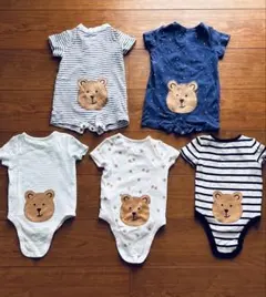 babyGap ロンパース カバーオール 5点セット 3-6ヶ月　70cmのサムネイル