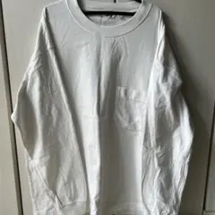 UNIQLO U ホワイト 長袖カットソー XL