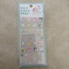 サンリオキャラクターズ　カットピースシール むにゃっと　タイルシール　サンリオ