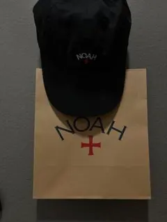 NOAH キャップ ブラック ロゴ刺繍 - メルカリ