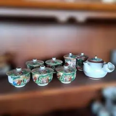 は*ー様 急須と茶碗6個セット