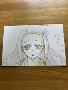 竈*問様 鬼滅の刃　原画ポストカード　竈門禰豆子　②