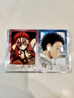 鬼滅の刃　トレーディング箔押しブロマイド　狛治　猗窩座