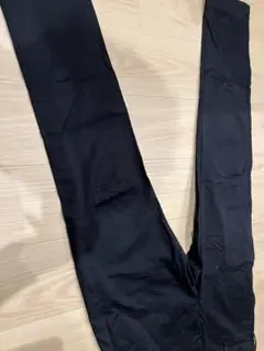 ネイビーのチノパン ウエスト79cm