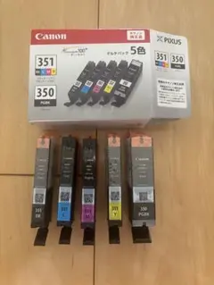 Canon 純正インク BCIー350 XL +351 XL 大容量6MP訳あり - メルカリ