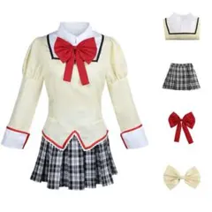 魔法少女まどか☆マギカ 風 見滝原中学校 制服 コスプレ Lサイズ