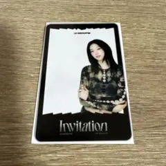 lesserafim VR Invitation クリアカード カズハ - メルカリ