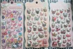 ウォーターボンボンドロップシールとボンボンドロップシール　3枚セット