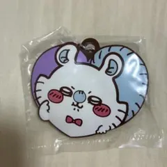 ちいかわ ハート型ラバーキーホルダー　モモンガ