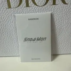 Snow Man 1st POP-UP バンコク フォトカードD 目黒蓮