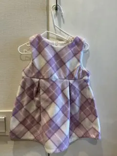 【BeBe】 ノースリーブワンピース 90サイズ