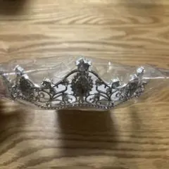ブライダル ティアラ シルバーカラー
