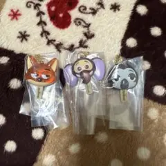 ズートピア　アイスキャンディーチャーム 3種