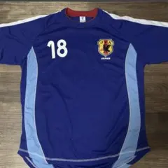 ◇JFA サッカー日本代表 ユニフォーム 水野晃樹 ゲームシャツ #18のサムネイル