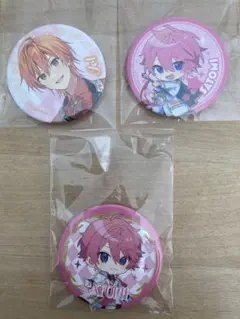 すとぷり　さとみ　ジェル　缶バッジ 3個セット