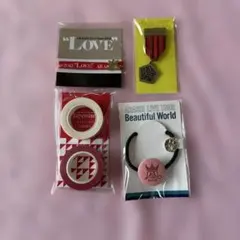 嵐 会場限定グッズ　赤　櫻井翔さんVer. ４種