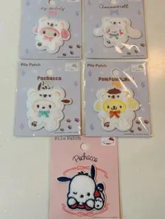 ワッペン　シール　サンリオ
