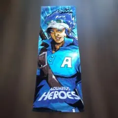 AQUARIUS HEROES BLUE DRIVER タオル
