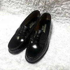 HARUTA ローファー 4514 黒 24.5 EE