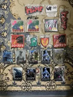 ゴジラ　一番くじ　ゴジラ怪獣乱舞ー荒ぶるモノーF賞.H賞　19点セット
