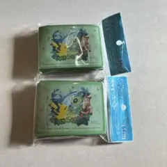 ポケモンカードゲーム デッキシールド もりのおくりもの 64枚入＊2セット