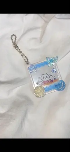 ちいかわ 人魚 アクリルキーホルダー (ハンドメイド)