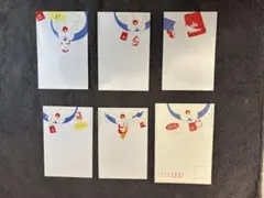 ドラえもん　カラフルなはがきセット５枚