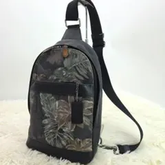 未使用級✨️希少 コーチ リュック バッグパック チューリップ PVC 