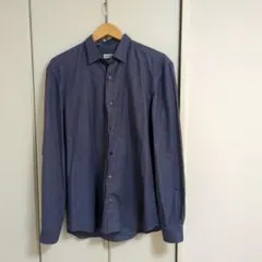 ERRICO FORMICOLA　長袖シャツ　Mサイズ　ブルーのサムネイル