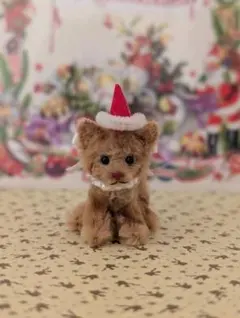 モールアート　ぬいぐるみ　猫　キジトラ猫　ミニチュア　おもちゃ　モールベア