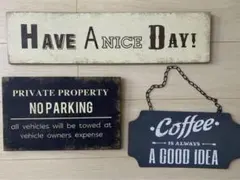 サインプレート アンティーク風 インテリア