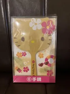 【美品】日焼けキティ ハローキティ 手鏡