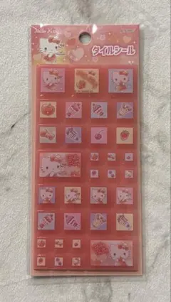 【正規品・新品未開封】サンリオ タイルシール ハローキティ