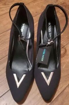 VANIL MODE ブラックハイヒール