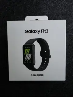 【新品未開封】Samsung Galaxy Fit3 ブラック