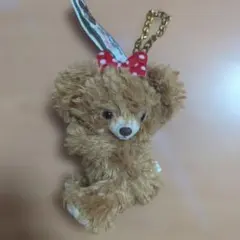 ディズニー　ユニベアシティ プリン マスコットキーホルダー