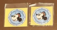 ディズニーアンバサダーホテル ミッキーステッカー 2枚セット