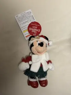 ディズニー クリスマス 2025 ミニーマウス ぬいぐるみバッジ お顔厳選