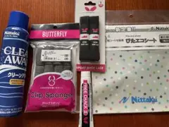 卓球用クリーナーとアクセサリーセット