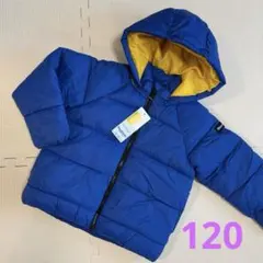 【新品】moujonjon ナイロン中綿入りジャケット　アウター　120