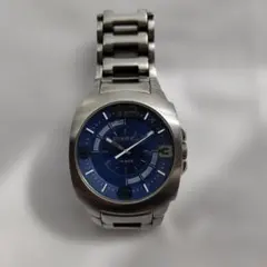DIESEL アナログ時計 青 10 BAR