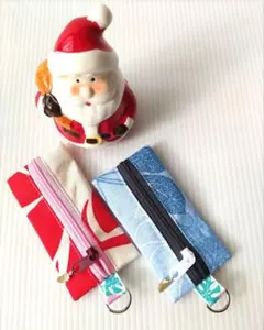 スリムミニポーチ2個組(ハンドメイド)