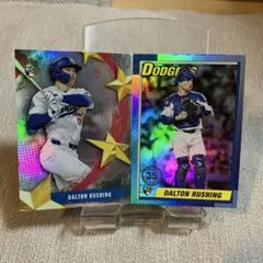 2025 Topps update Dalton Rushing インサート2枚