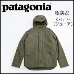 48814★冬 パタゴニア ボーイズインサレーテッドイスマスジャケット カーキ”