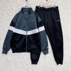 【FILA】ジャージ上下 (L) セットアップ 刺繍ロゴ スポーツ 部屋着