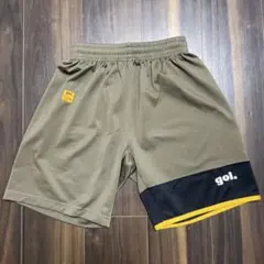 gol. サッカー ハーフパンツ カーキ PP(レディースM)のサムネイル
