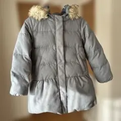 GLOBAL WORK XL グレー ダウンコート