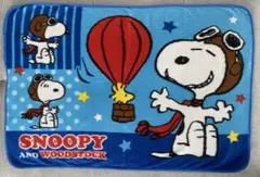 スヌーピー　SNOOPY　薄手フリースブランケット