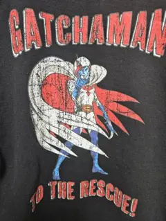 【✨レア　美品✨】ガッチャマン　裏起毛 トレーナー　タツノコプロ　スウェット　M