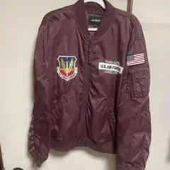 AVIREX MA-1 フライトジャケット バーガンディ